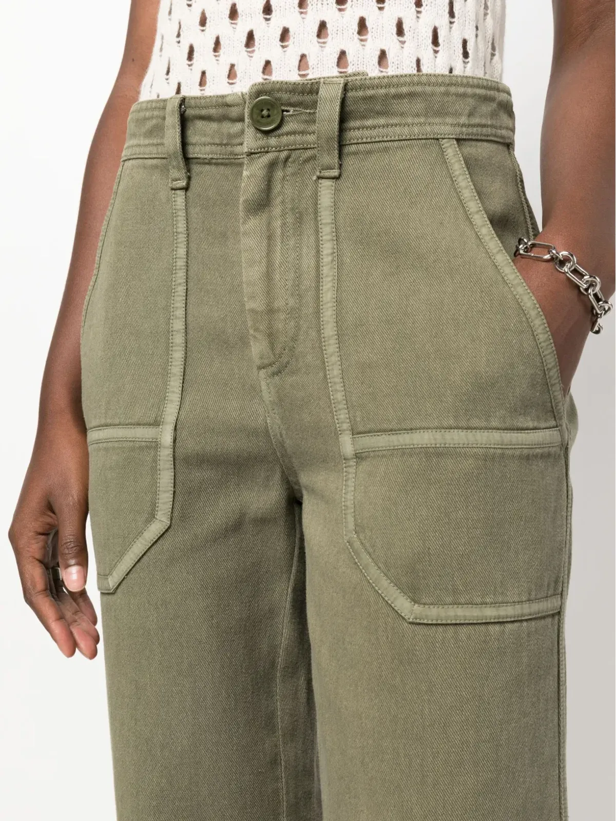 Zadig&Voltaire Pepperストレートレッグパンツ - 画像5