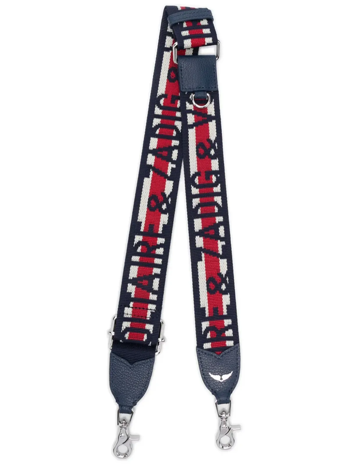 Zadig&Voltaire ジャカード ロゴモチーフ ショルダーストラップ - 画像1