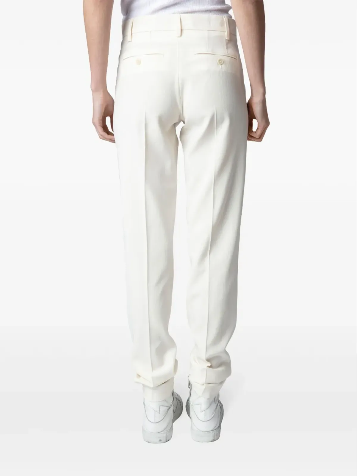 Zadig&Voltaire プリュン テーパード クレープパンツ - ホワイト - 画像3