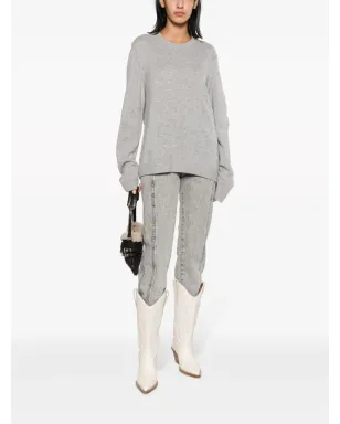 Zadig&Voltaire Kennedy ロゴ刺繍入り カシミヤセーター - サムネイル3