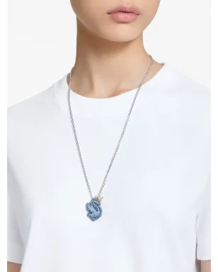 Swarovski ポップスワン クリスタル装飾ネックレス - サムネイル2
