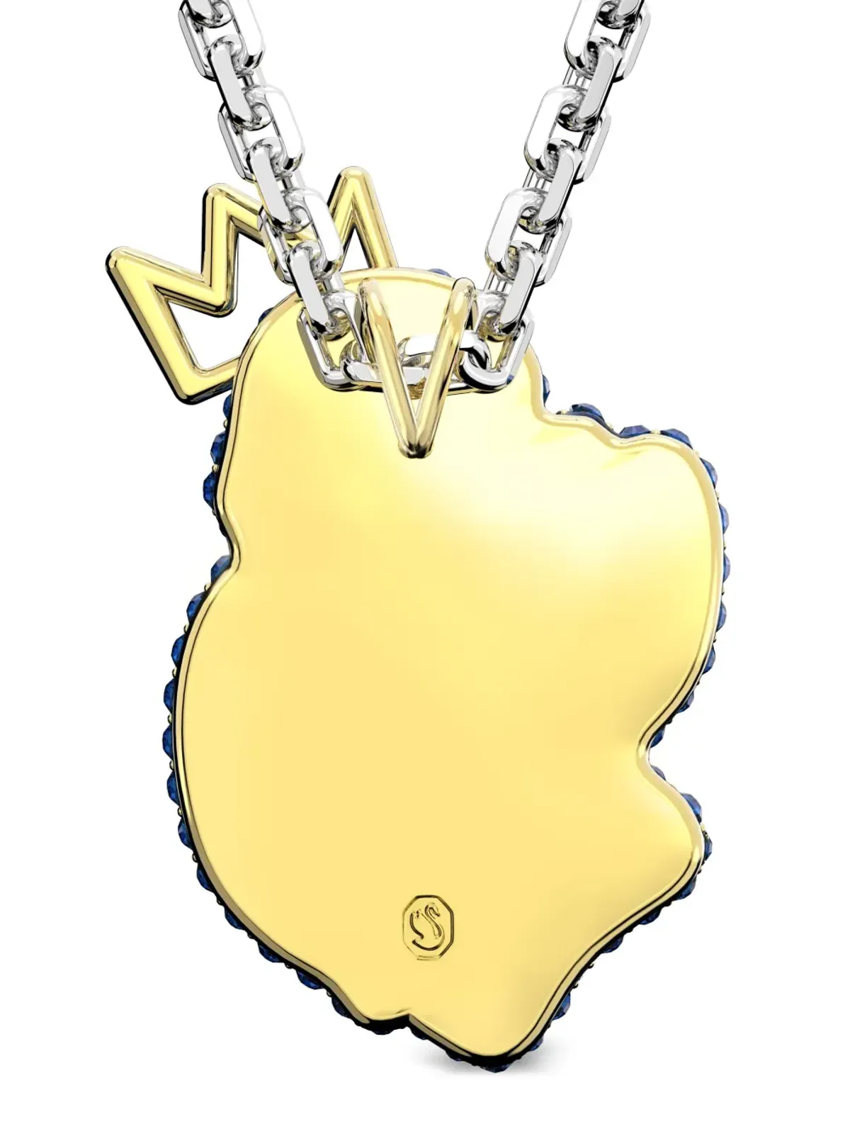 Swarovski ポップスワン クリスタル装飾ネックレス - 画像4