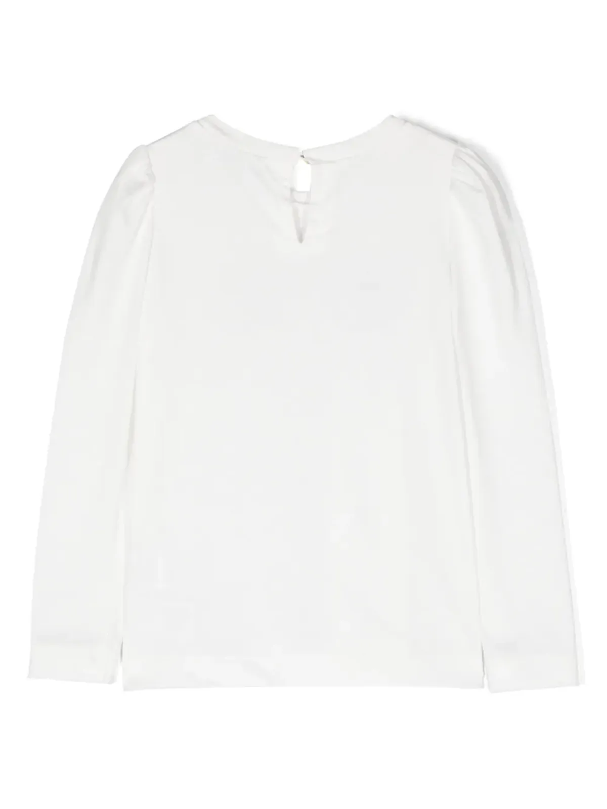 Chiara Ferragni Kids ロゴパッチ コットン スウェットシャツ - 画像2