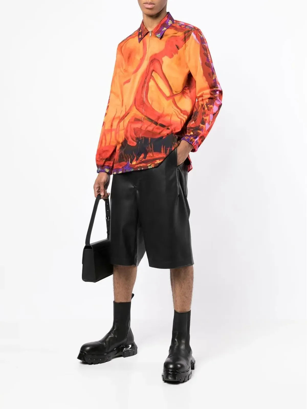 Givenchy グラフィックプリント ボタンアップ シャツ - 画像2