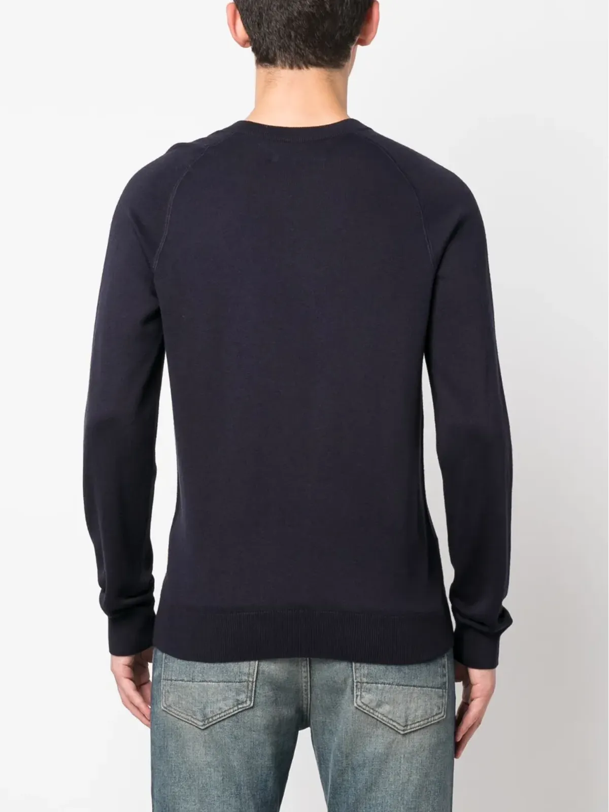 Zadig&Voltaire Thomaso ロゴ入りインターシャ ニットセーター - 画像4