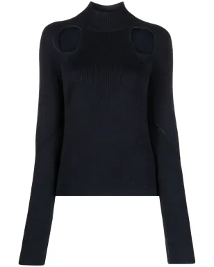 Zadig&Voltaire ミッキー カットアウト メリノウール ジャンパー - ブルー - サムネイル1