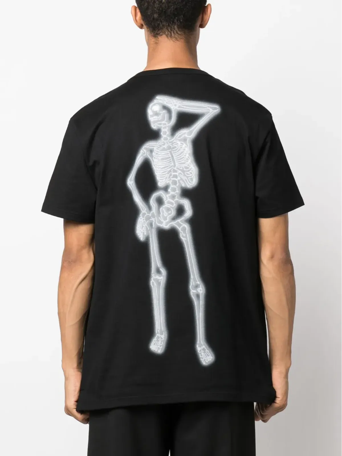 Alexander McQueen ロゴプリント コットン Tシャツ - 画像4