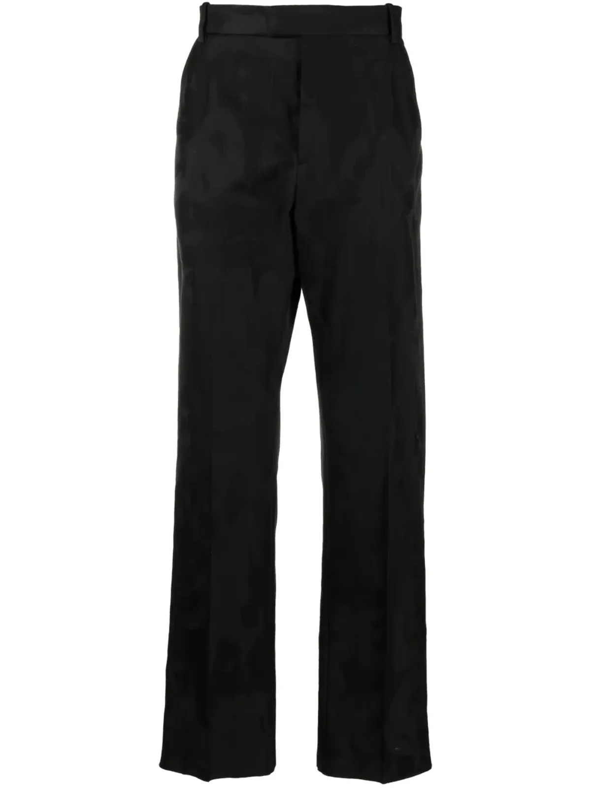 Alexander McQueen ジャカード テーラードパンツ - ブラック - 画像1