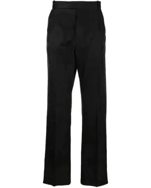 Alexander McQueen ジャカード テーラードパンツ - ブラック - サムネイル1