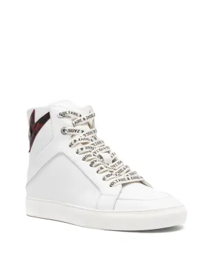 Zadig&Voltaire ハイフラッシュ レザー スニーカー - サムネイル2