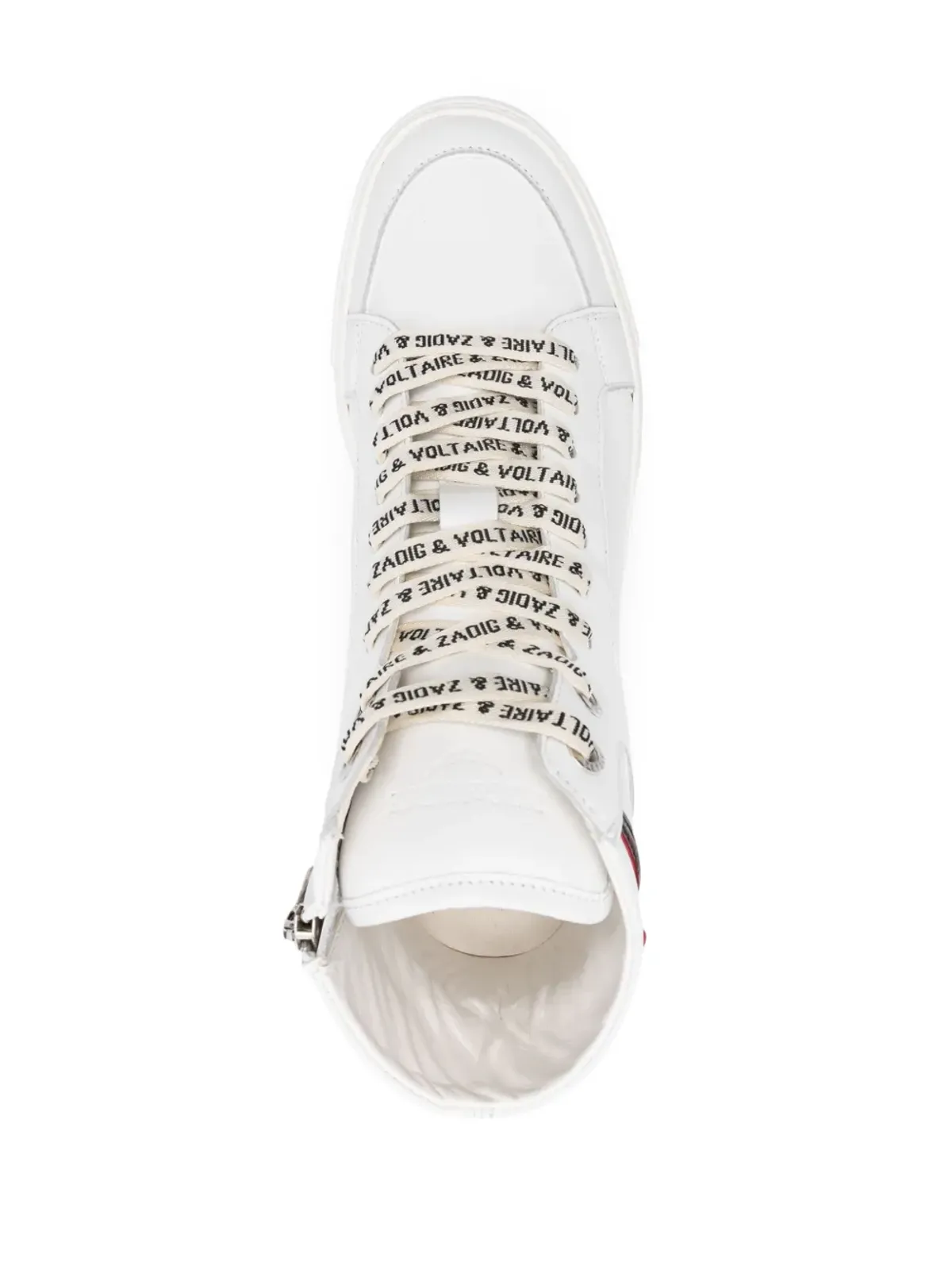 Zadig&Voltaire ハイフラッシュ レザー スニーカー - 画像4