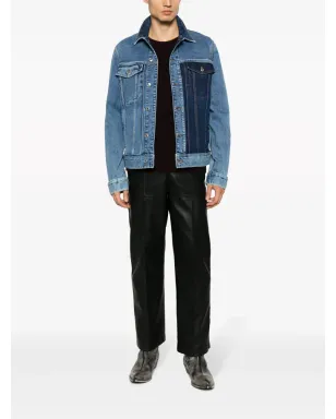 Zadig&Voltaire カラー・ブロック ストレッチコットンデニムジャケット - サムネイル2
