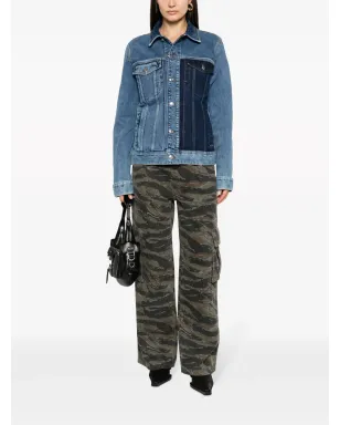 Zadig&Voltaire カラー・ブロック ストレッチコットンデニムジャケット - サムネイル3