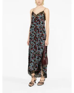 Zadig&Voltaire リスティ フローラルプリント シルク スリップドレス - サムネイル3