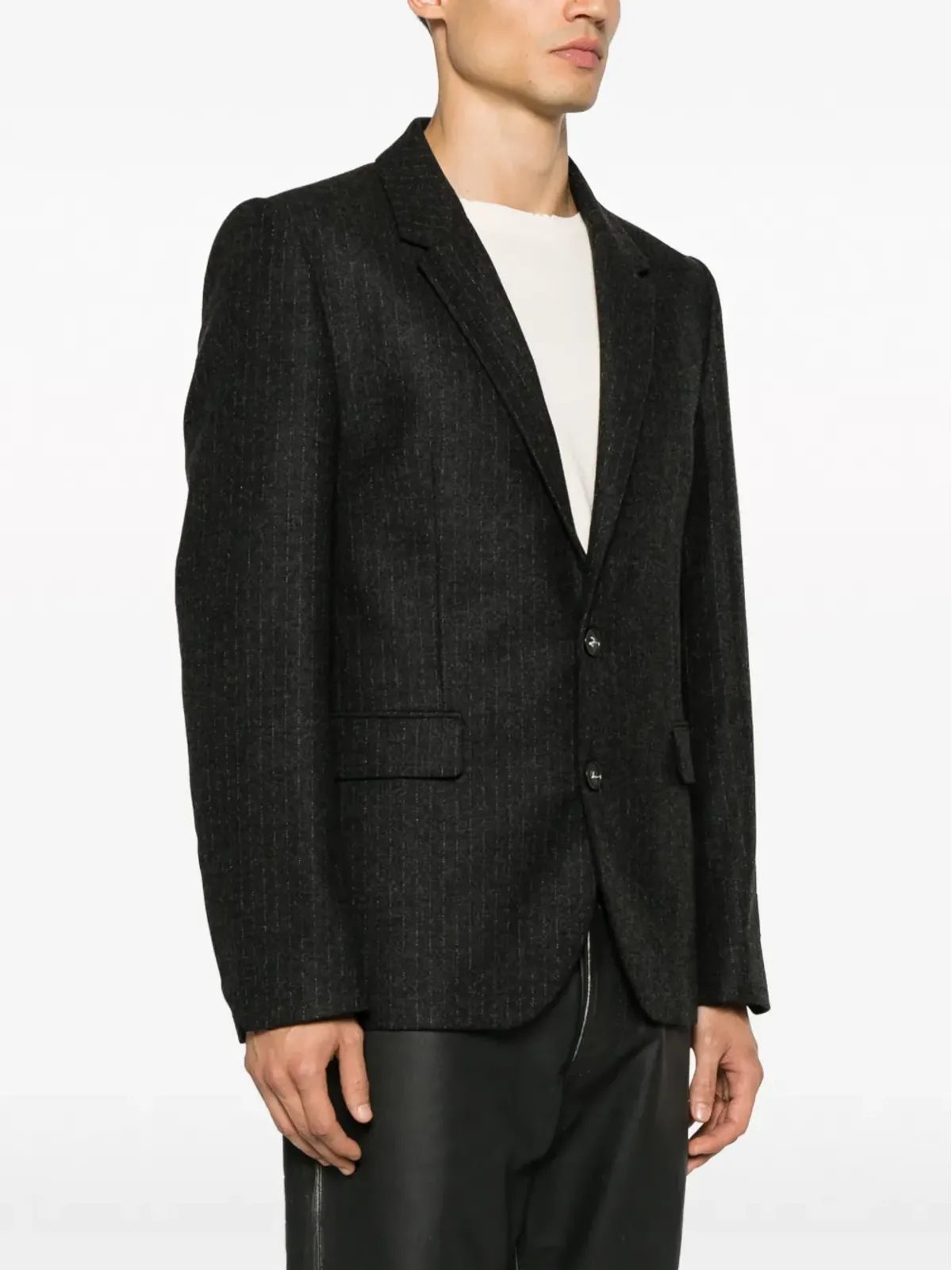 Zadig&Voltaire Viks ストライプ柄シングルブレストブレザー - 画像4