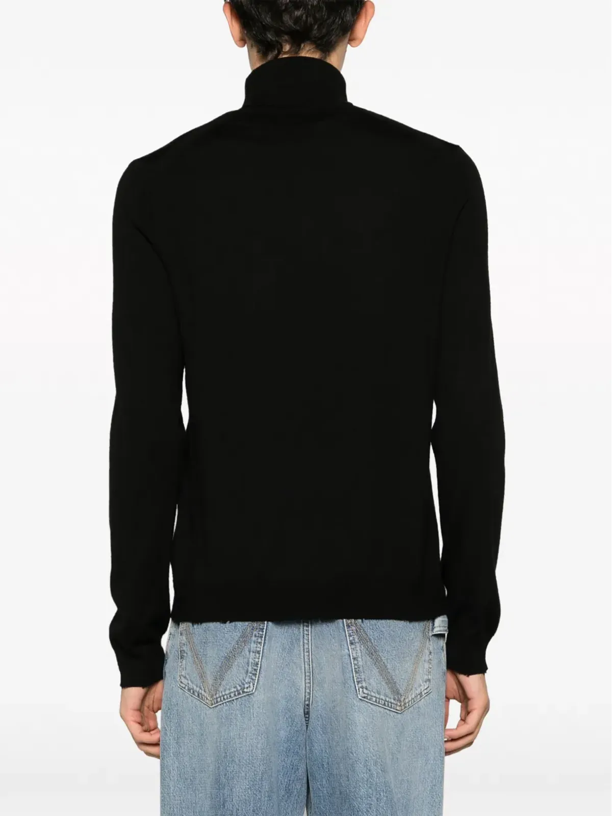 Zadig&Voltaire Bobby ファインリブ ローカット ジャンパー - ブラック - 画像5