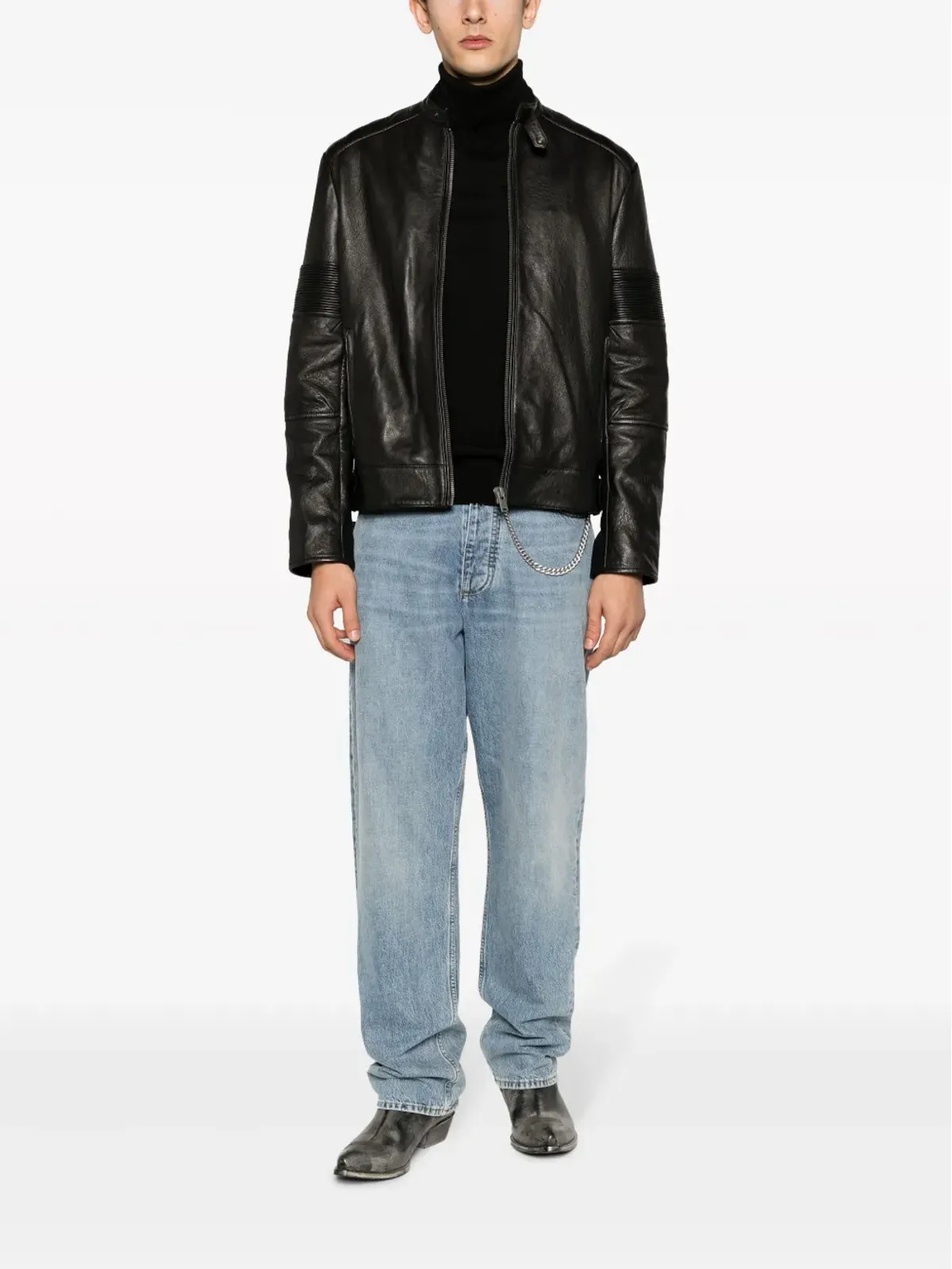 Zadig&Voltaire Bobby ファインリブ ローカット ジャンパー - ブラック - 画像2