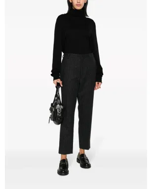 Zadig&Voltaire Bobby ファインリブ ローカット ジャンパー - ブラック - サムネイル3