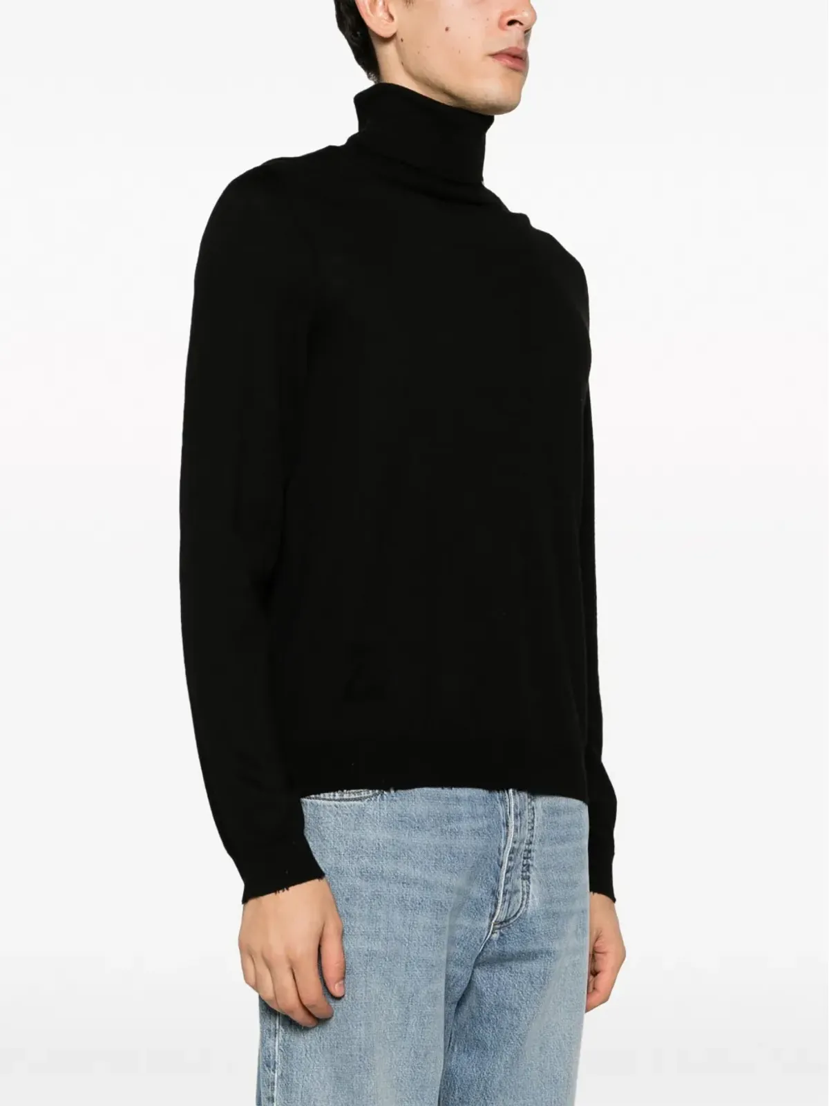 Zadig&Voltaire Bobby ファインリブ ローカット ジャンパー - ブラック - 画像4