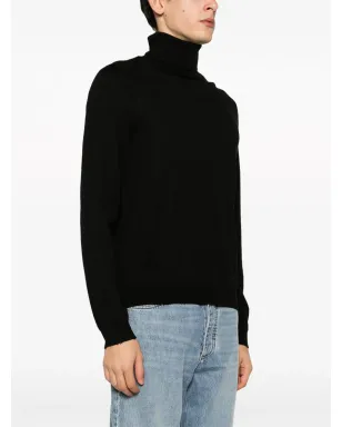Zadig&Voltaire Bobby ファインリブ ローカット ジャンパー - ブラック - サムネイル4