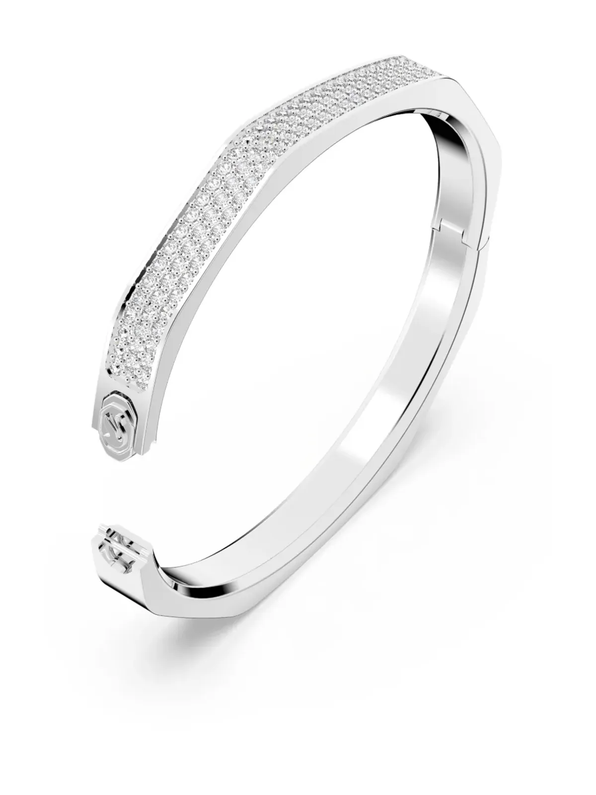 Swarovski Dextera クリスタル装飾 バングル ブレスレット - 画像3