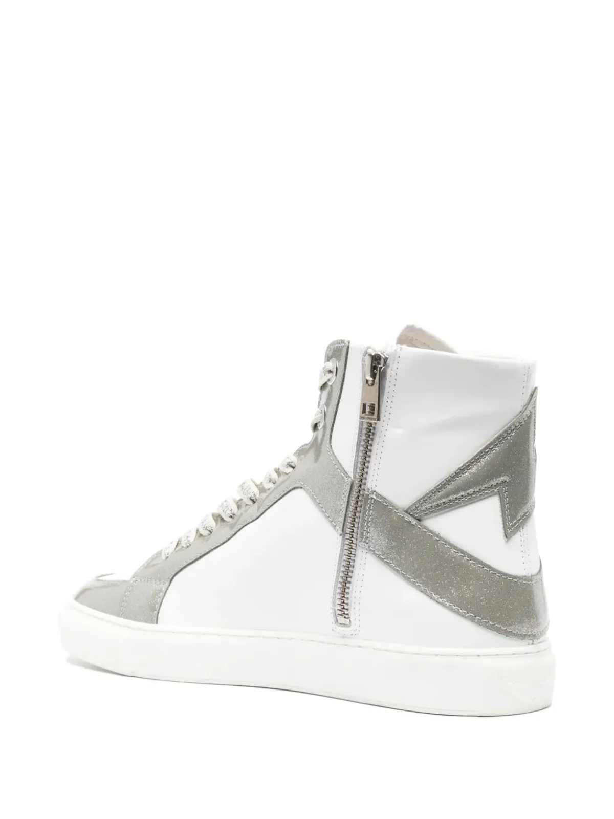 Zadig&Voltaire ハイフラッシュインフィニティ レザー スニーカー - 画像3