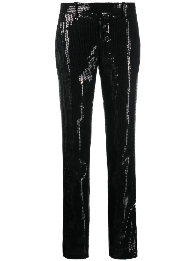 Zadig&Voltaire Zadig&Voltaire プリュニー スパンコール付き テーパードパンツの商品画像