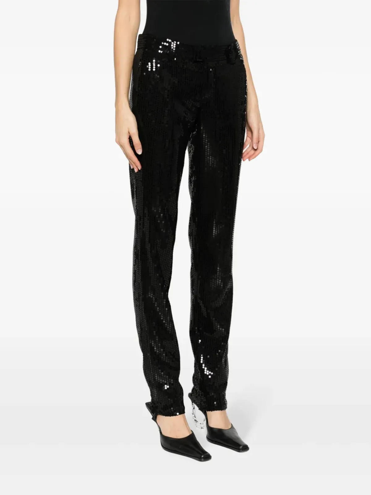 Zadig&Voltaire プリュニー スパンコール付き テーパードパンツ - 画像3