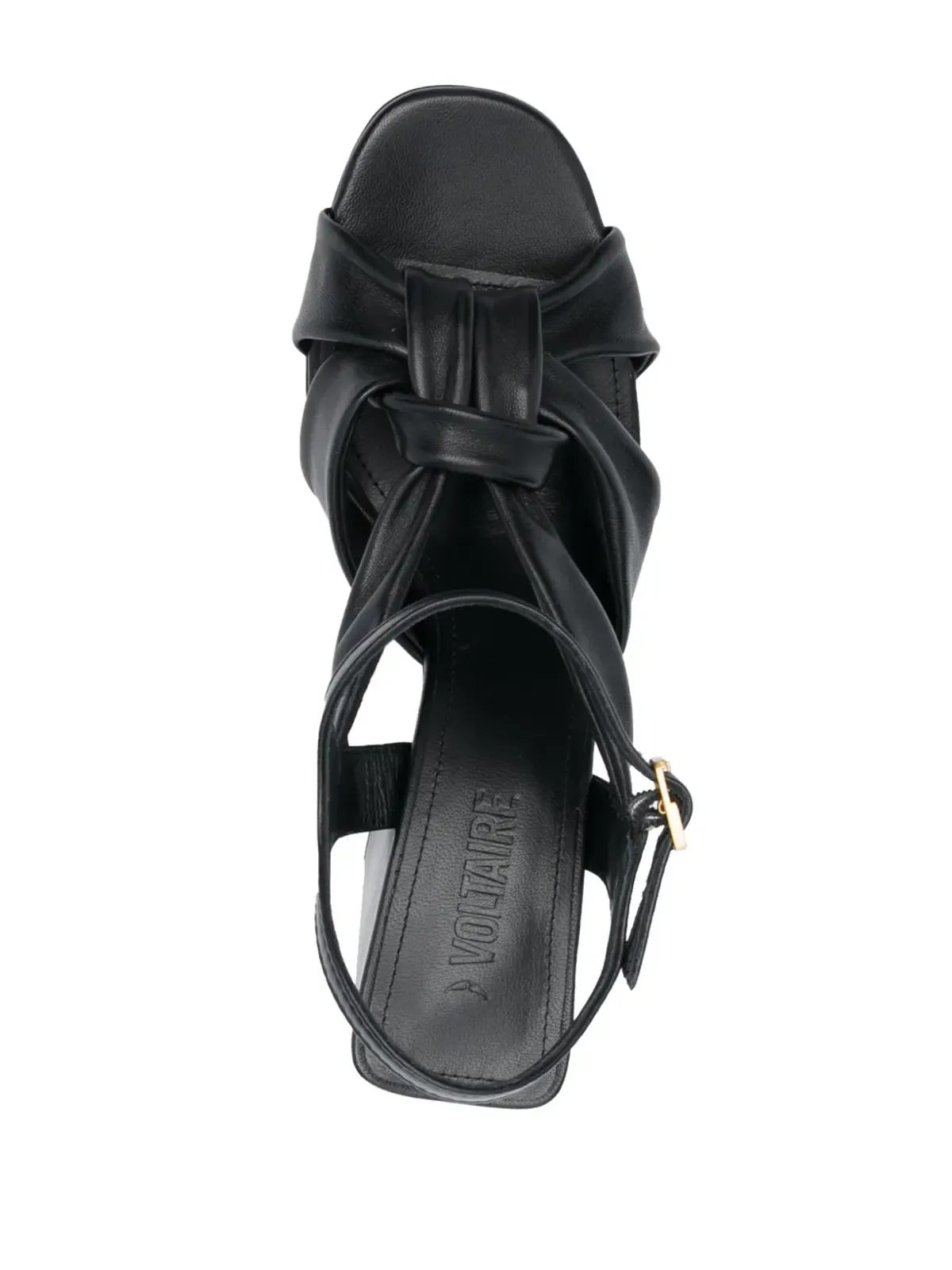 Zadig&Voltaire Forget Me Knot レザーサンダル - 画像4