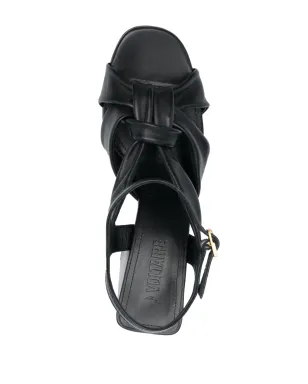 Zadig&Voltaire Forget Me Knot レザーサンダル - サムネイル4