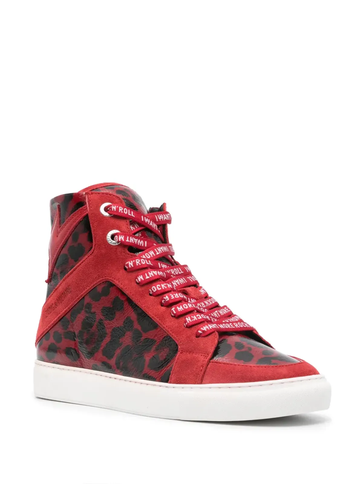 Zadig&Voltaire ZV1747 ハイフラッシュ・パネルドスニーカー - 画像2