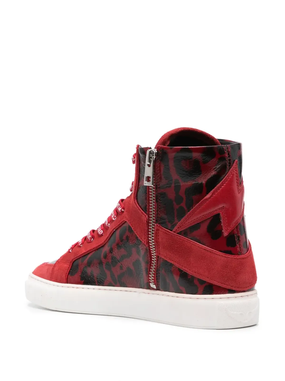 Zadig&Voltaire ZV1747 ハイフラッシュ・パネルドスニーカー - 画像3