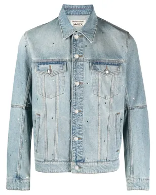 Zadig&Voltaire カシー スプレッドカラー クリスタル デニムジャケット - サムネイル1
