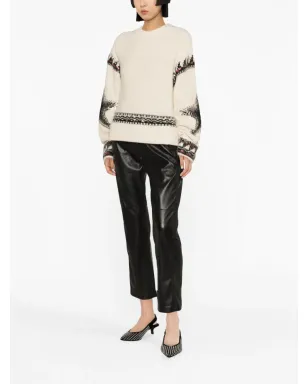 Zadig&Voltaire スパンコール装飾カシミヤジャンパー - サムネイル3
