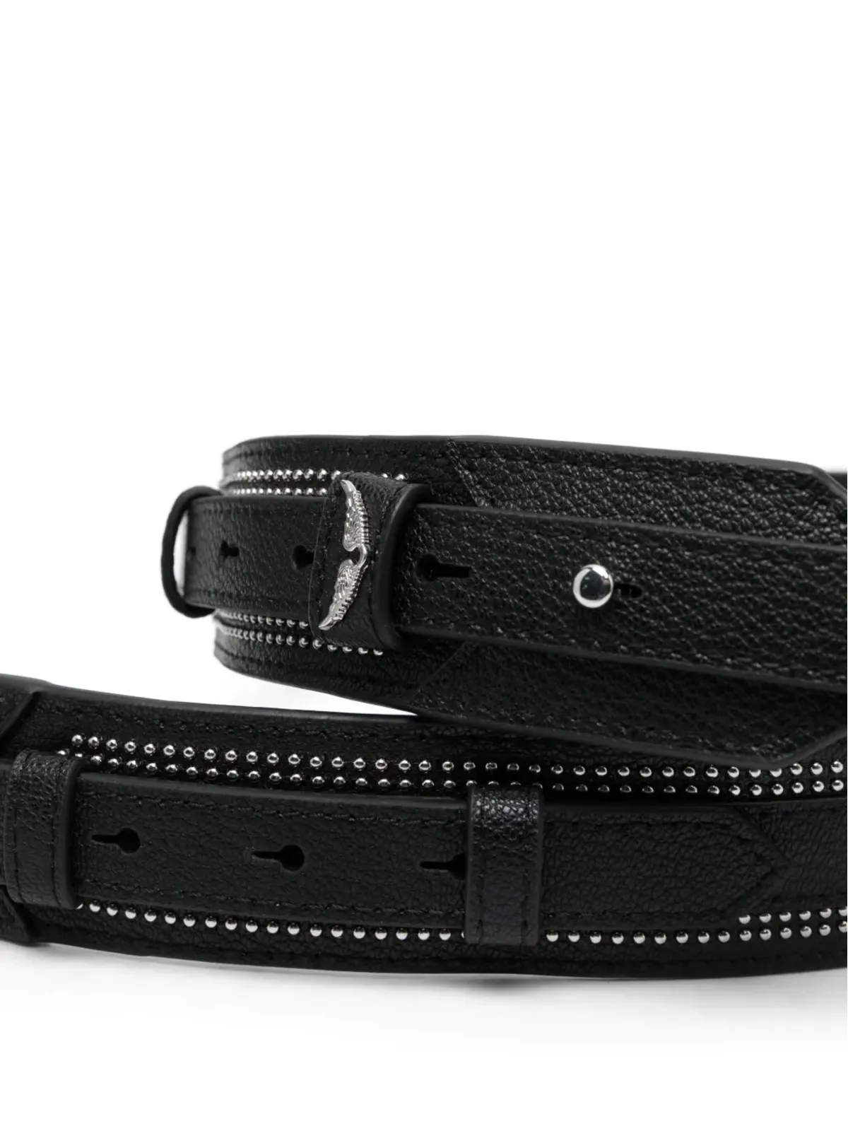 Zadig&Voltaire スタッズ付きレザーショルダーストラップ - 画像2