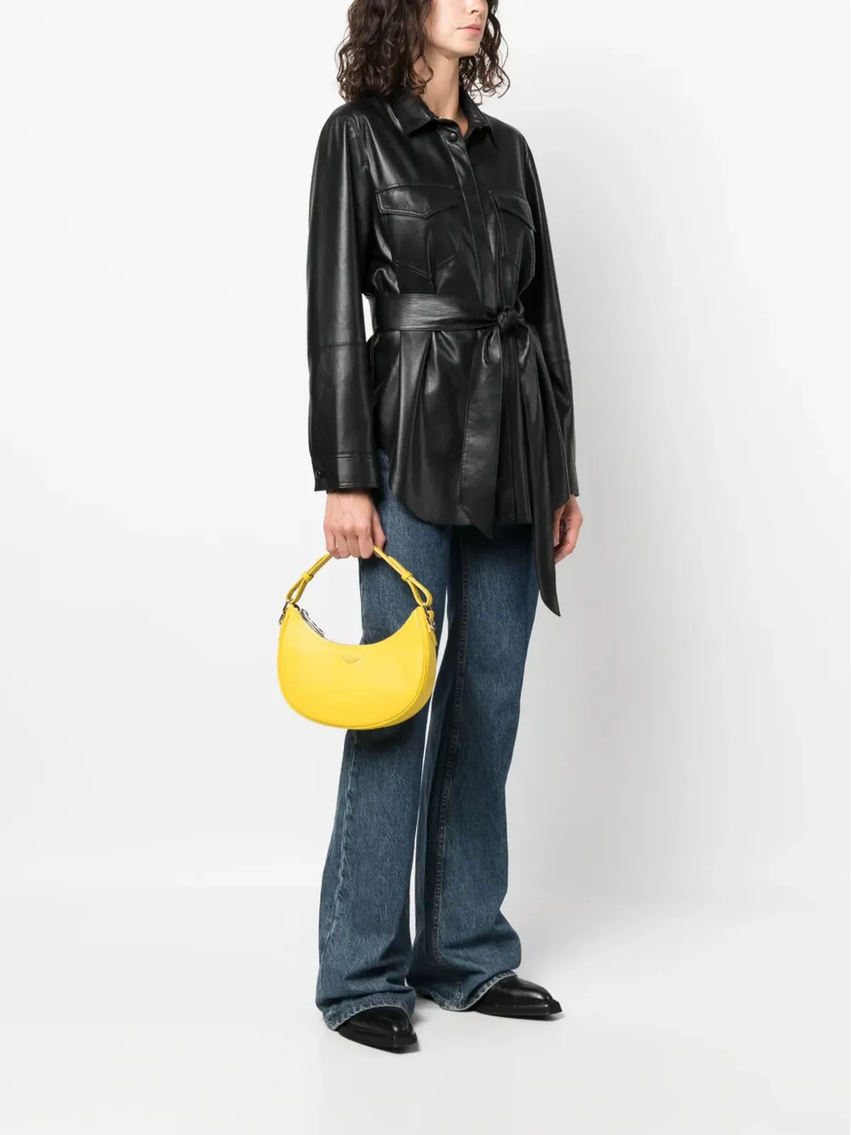 Zadig&Voltaire ムーンロック レザートートバッグ - 画像2