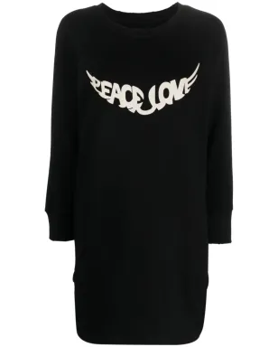 Zadig&Voltaire Diaz Peace & Love - Black - サムネイル1