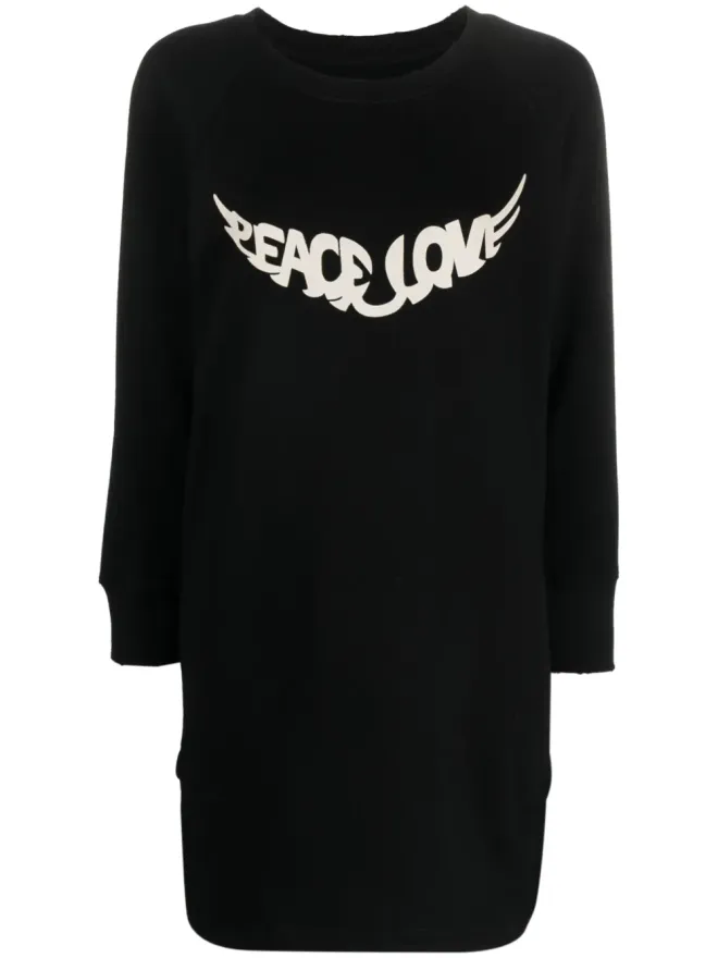 Zadig&Voltaire Zadig&Voltaire Diaz Peace & Love - Blackの商品画像