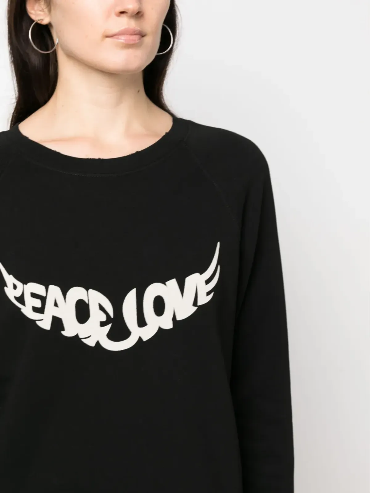 Zadig&Voltaire Diaz Peace & Love - Black - 画像5