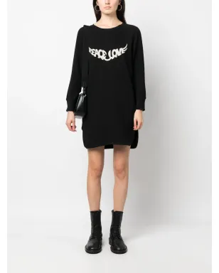 Zadig&Voltaire Diaz Peace & Love - Black - サムネイル2