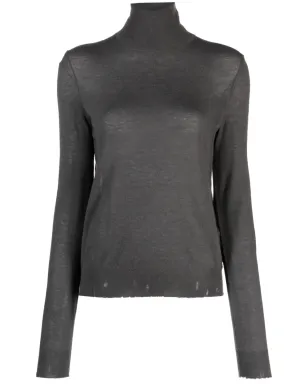 Zadig&Voltaire ボビー distressed-effect カシミヤ ジャンパー - サムネイル1