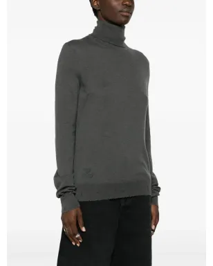 Zadig&Voltaire ボビー distressed-effect カシミヤ ジャンパー - サムネイル3