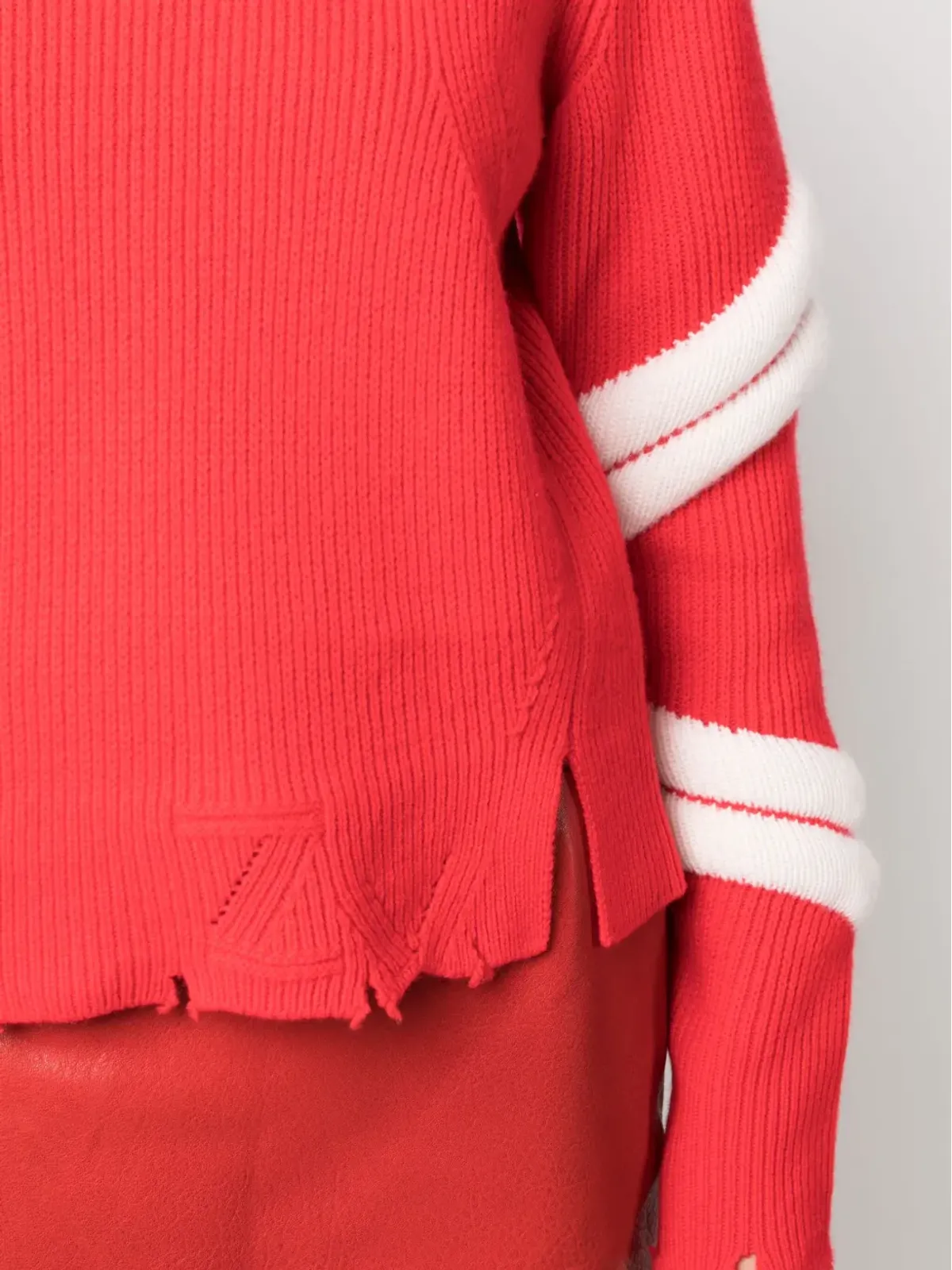 Zadig&Voltaire ジョージア ウール トップ - レッド - 画像5