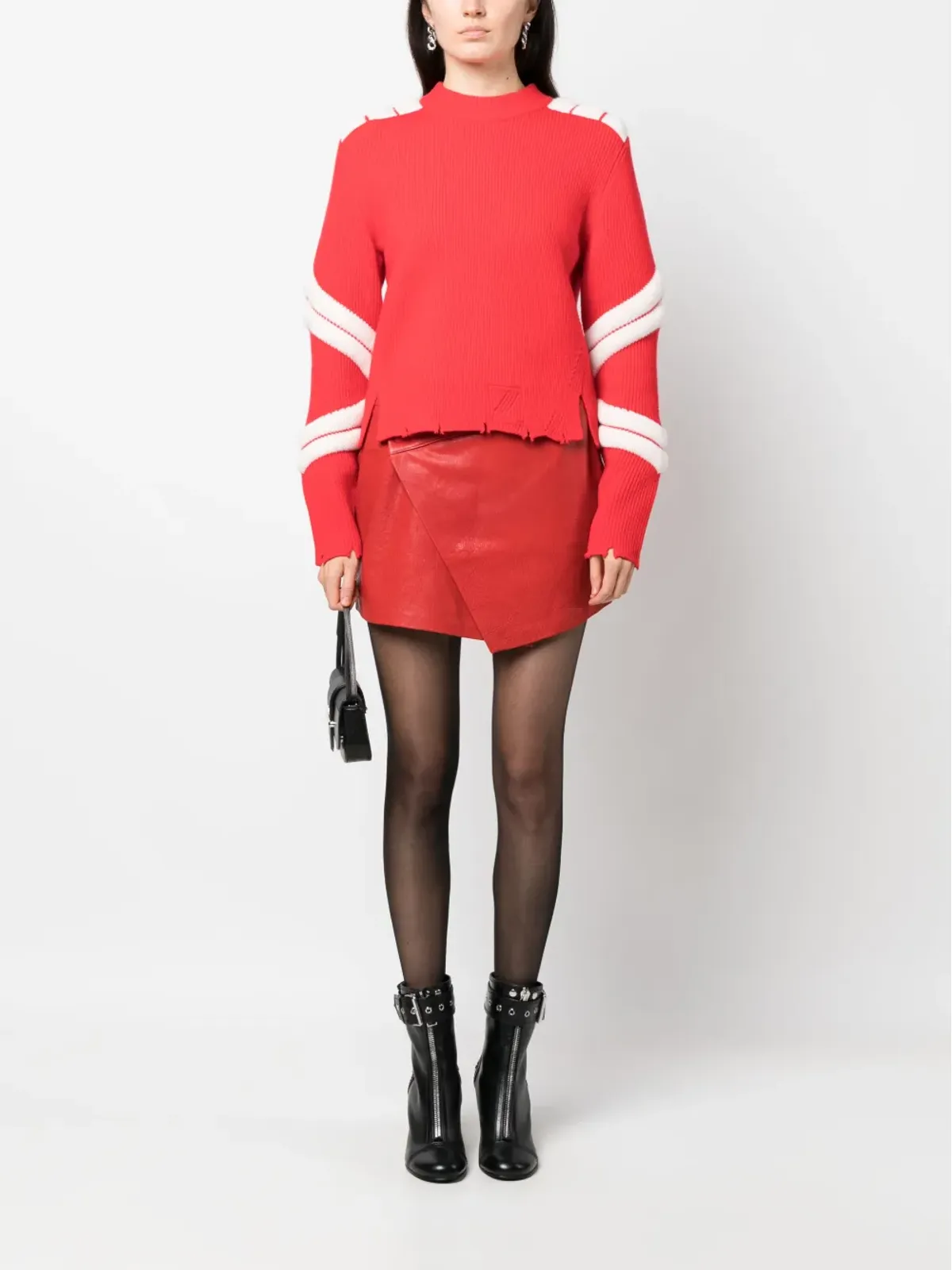 Zadig&Voltaire ジョージア ウール トップ - レッド - 画像2