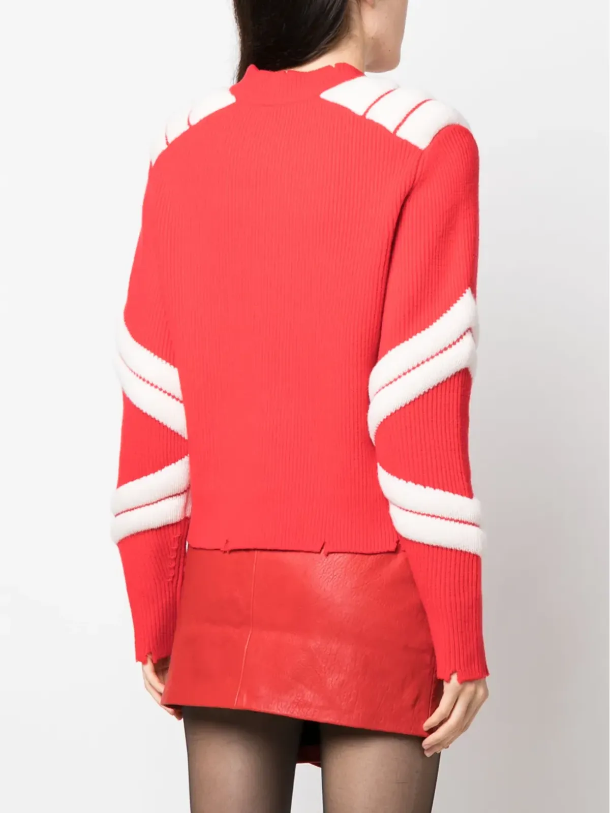 Zadig&Voltaire ジョージア ウール トップ - レッド - 画像4