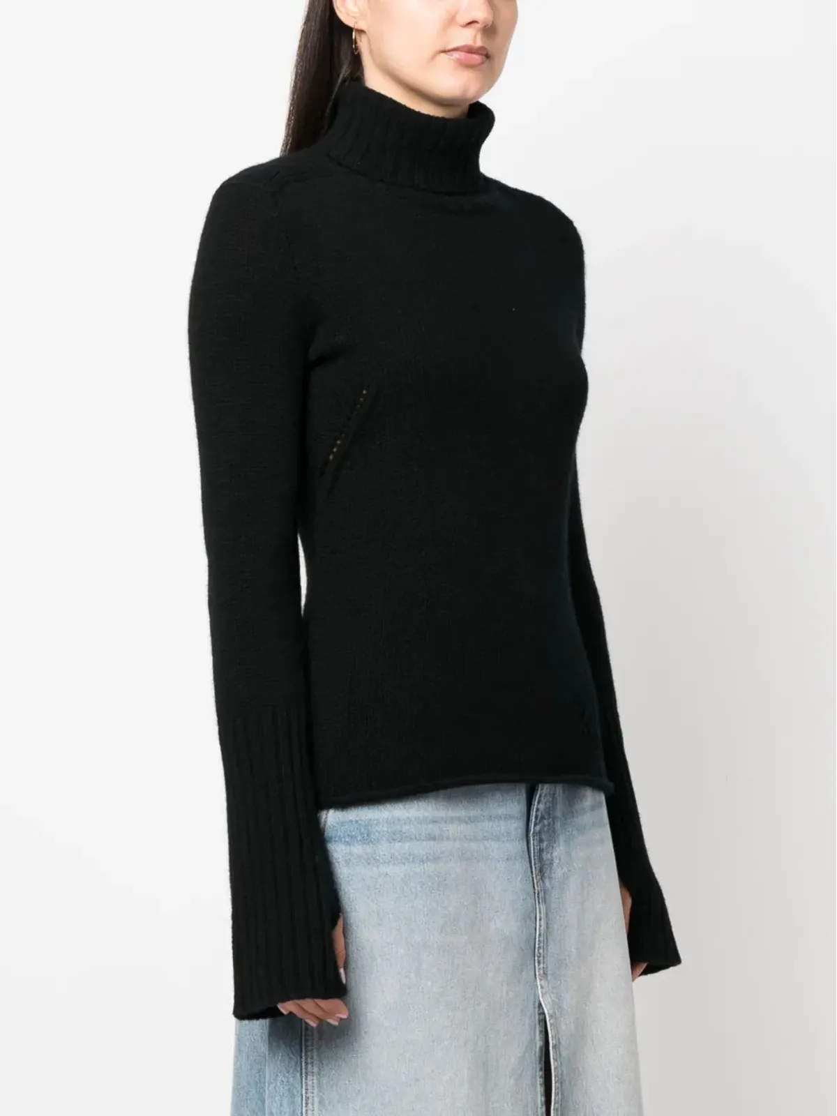 Zadig&Voltaire ロールネック カシミヤ ジャンパー - 画像3