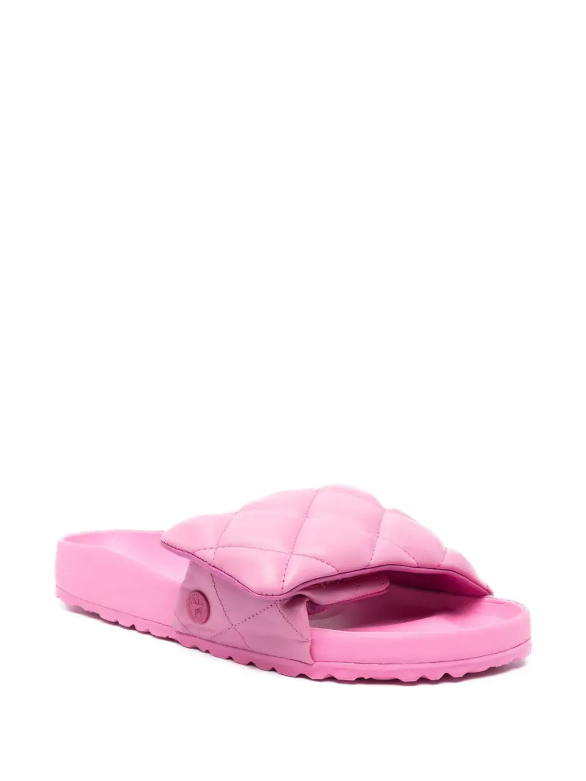 Birkenstock Sylt パディドレザーサンダル - ピンク - 画像2
