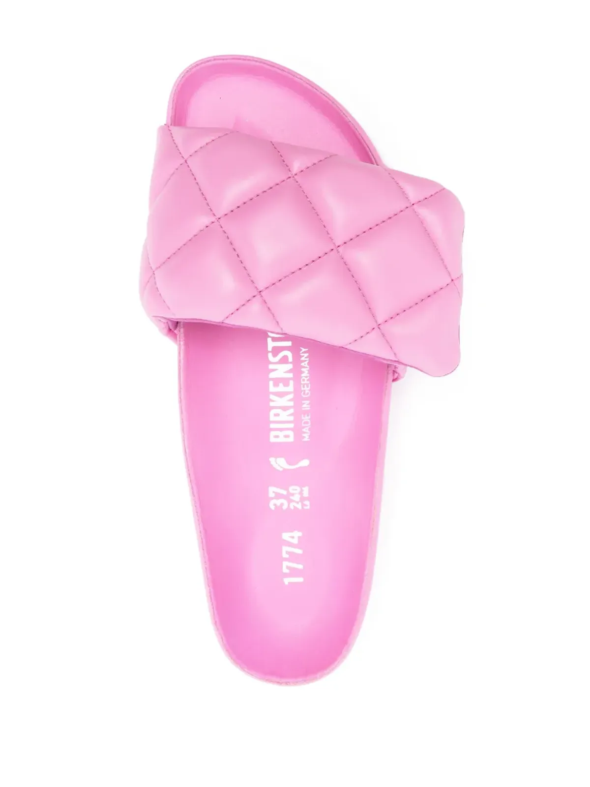 Birkenstock Sylt パディドレザーサンダル - ピンク - 画像4
