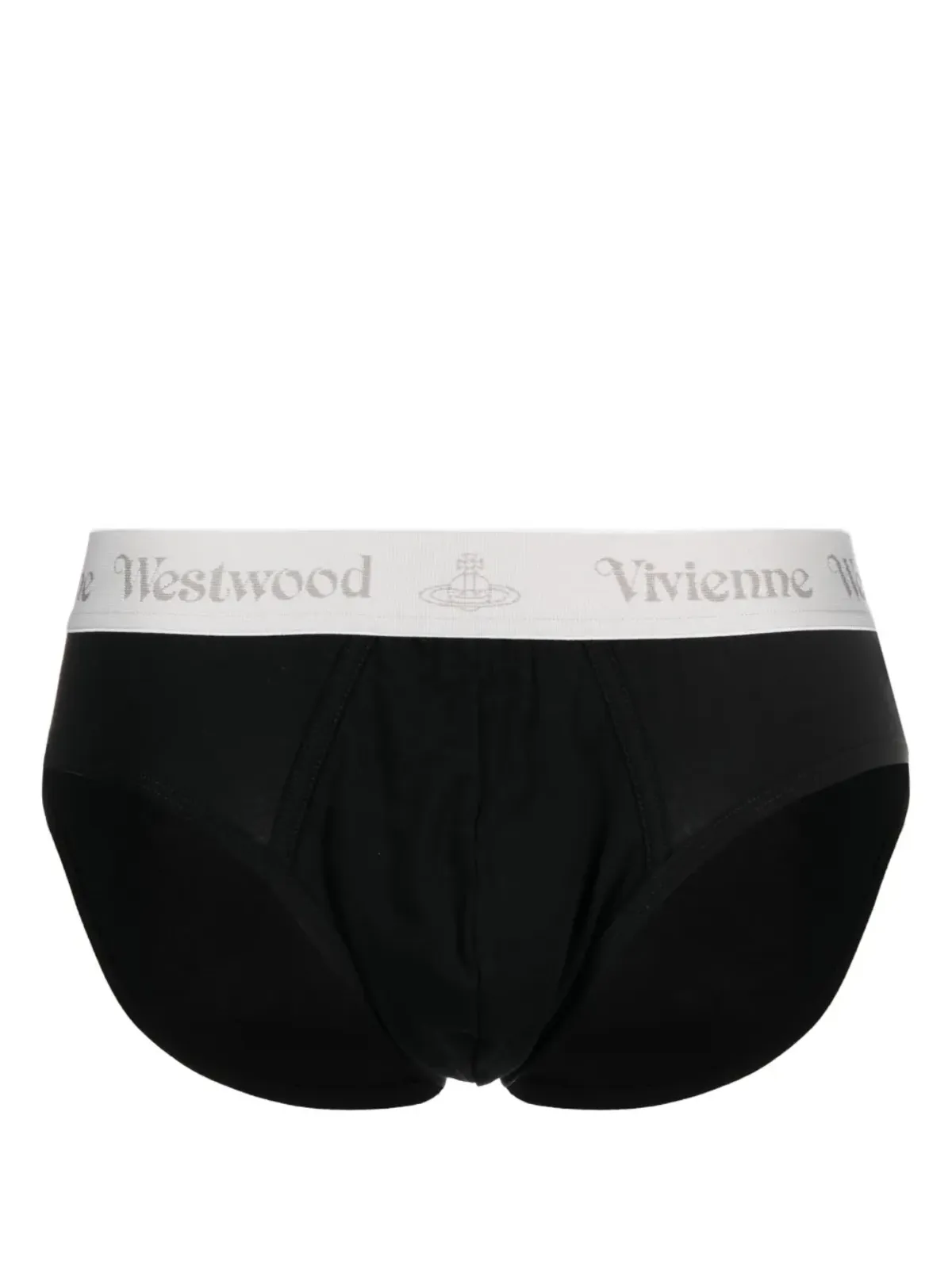Vivienne Westwood ロゴ入りウエストバンド コットンブリーフ - 画像2