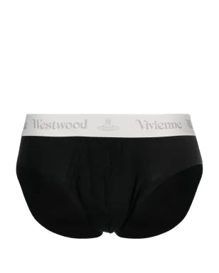 Vivienne Westwood ロゴ入りウエストバンド コットンブリーフ - サムネイル2